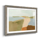 Stacked Landscape II - Barnwood Framed Art Print