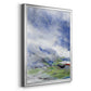 Spring Air - Modern Framed Canvas Print