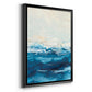 Wave after Wave II - Modern Framed Canvas Print