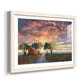 Fire in the Sky - Barnwood Framed Art Print