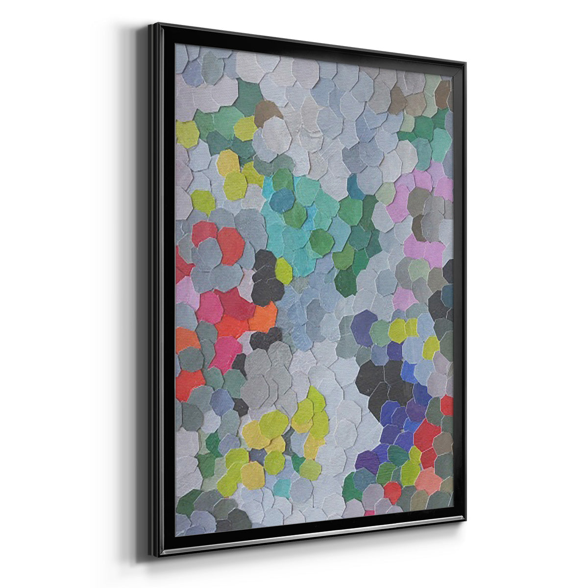 Buckingham Gardens - Modern Framed Canvas Print