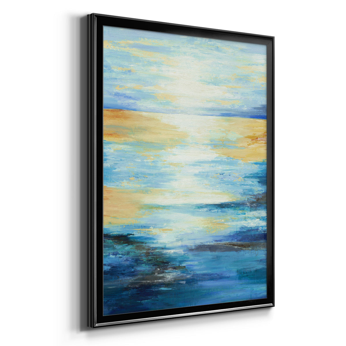 Far In The Distance - Modern Framed Canvas Print