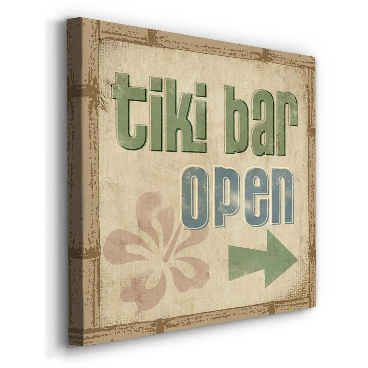 Beach Sign VI - Canvas Art Print