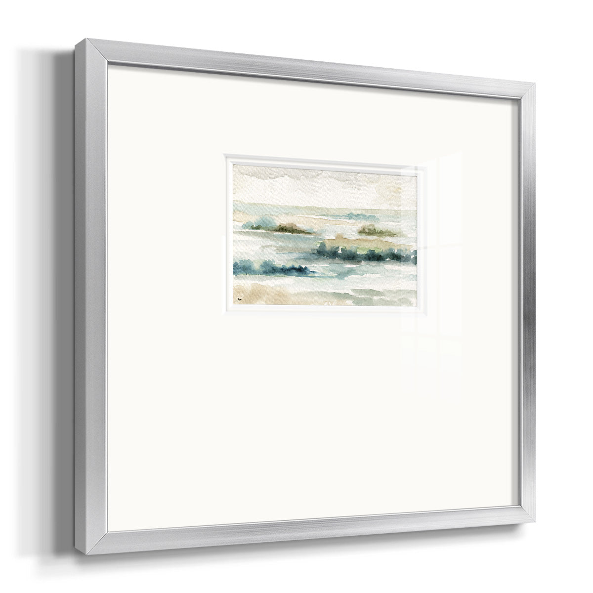 Pastel Panorama Premium Framed Print Double Matboard