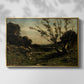 Morning in the Nievre, 1877 - Floater Framed Canvas Print