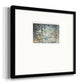 Water Reflections- Premium Framed Print Double Matboard