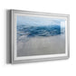Aegean Blue Water - Modern Framed Art Print