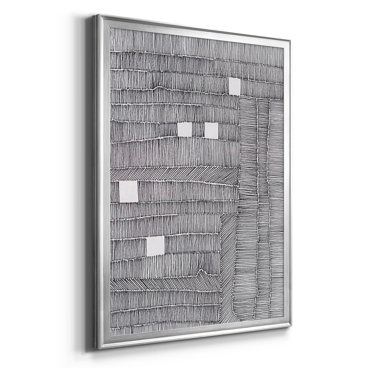 Tedious II - Modern Framed Canvas Print