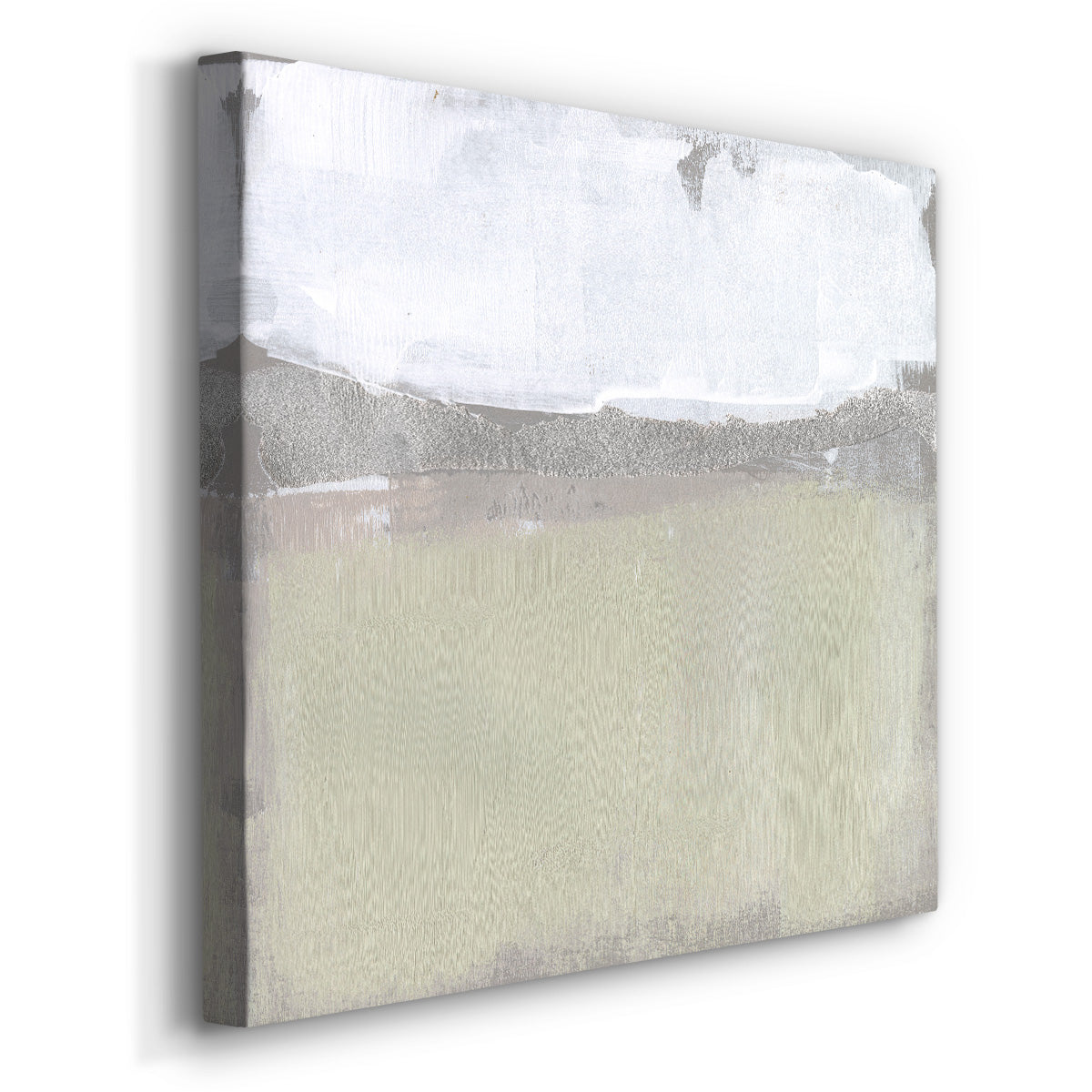 Silver Ribbon Horizon I - Canvas Art Print