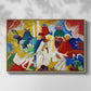 Oriental, 1909 - Floater Framed Canvas Print