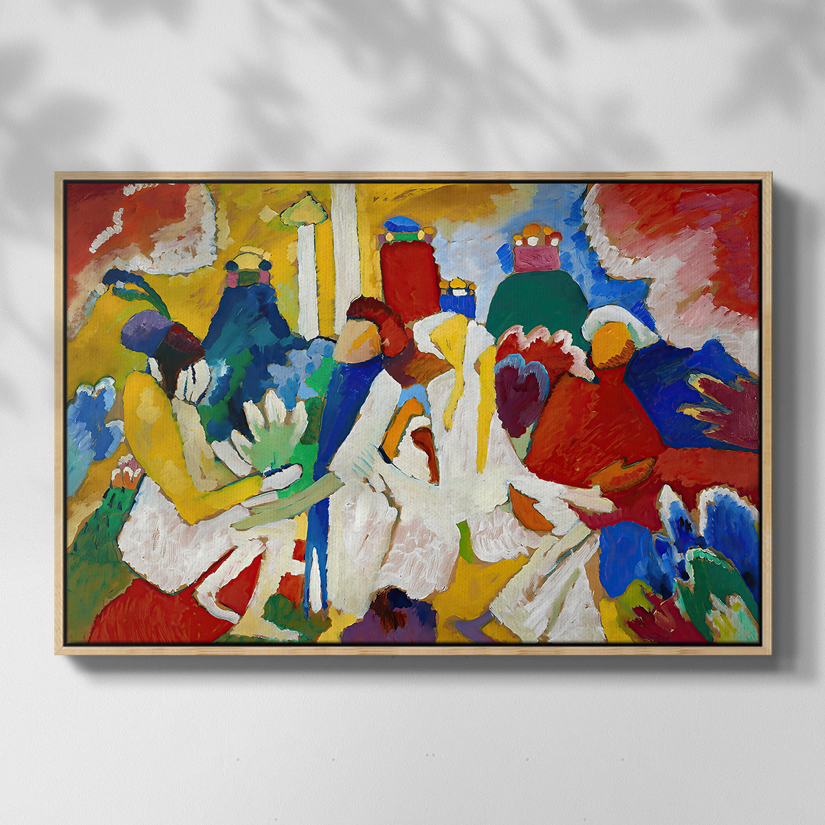Oriental, 1909 - Floater Framed Canvas Print