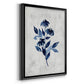 Wild Indigo I - Modern Framed Canvas Print