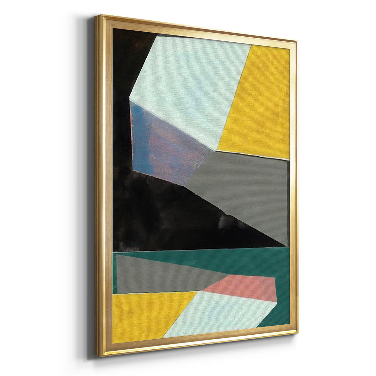 Chop II - Modern Framed Canvas Print