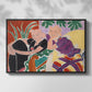 The Conversation, 1938 - Floater Framed Canvas Print