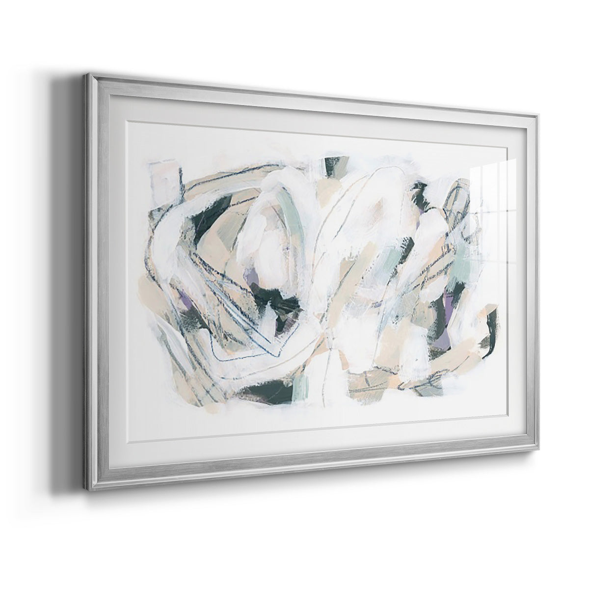 Arctic Helix II - Modern Framed Art Print