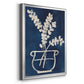 Vessel on Indigo II - Modern Framed Canvas Print
