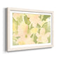 Verdant Floral Abstract I - Barnwood Framed Art Print