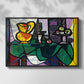 Pitcher and Bowl of Fruit, 1931 - Floater Framed Canvas Print