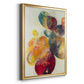 Earthy Fragments II - Modern Framed Canvas Print