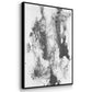 Graphite Abstract I - Floater Framed Canvas Set