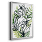 Tropical Sketchbook IV - Modern Framed Canvas Print