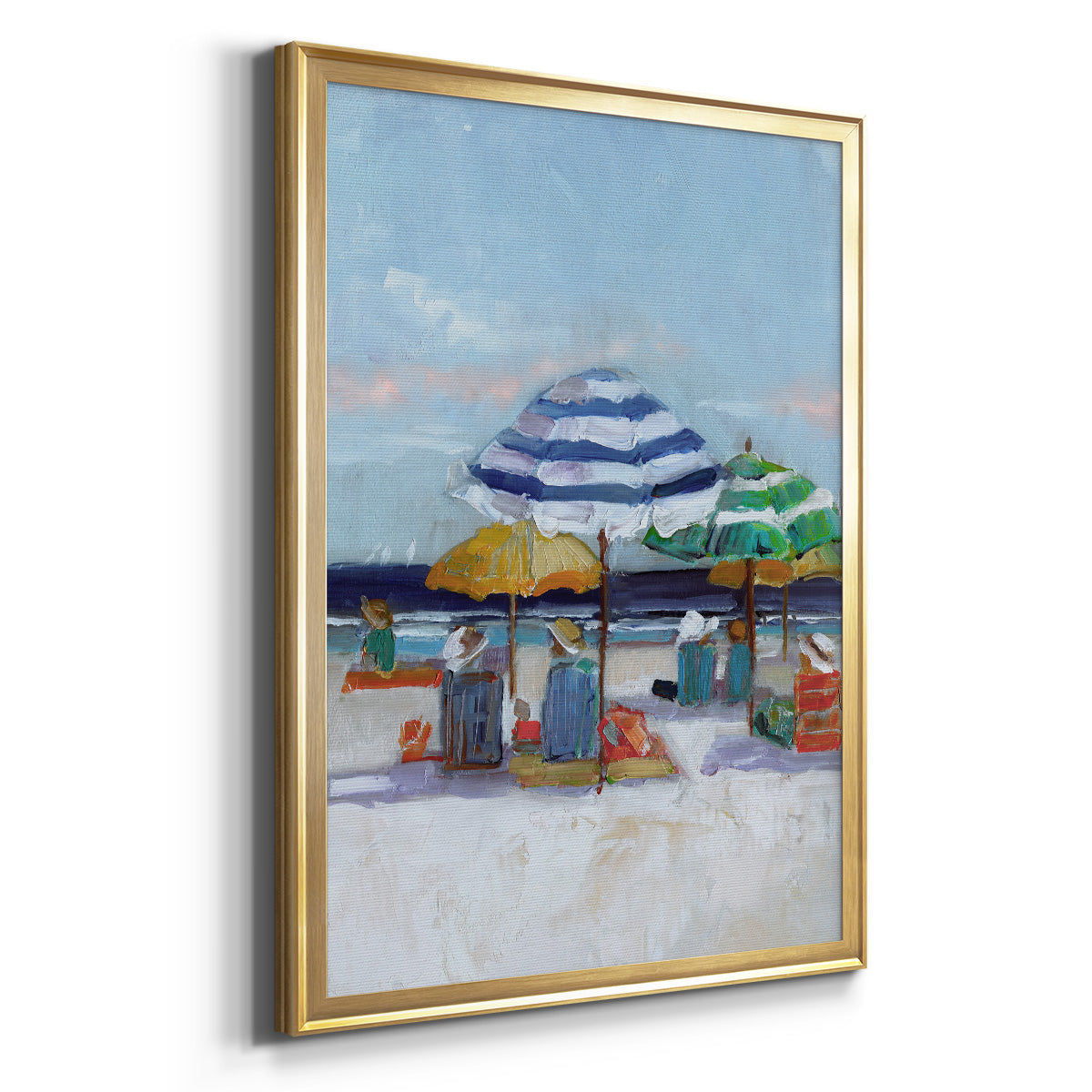 A Day Dream II - Modern Framed Canvas Print