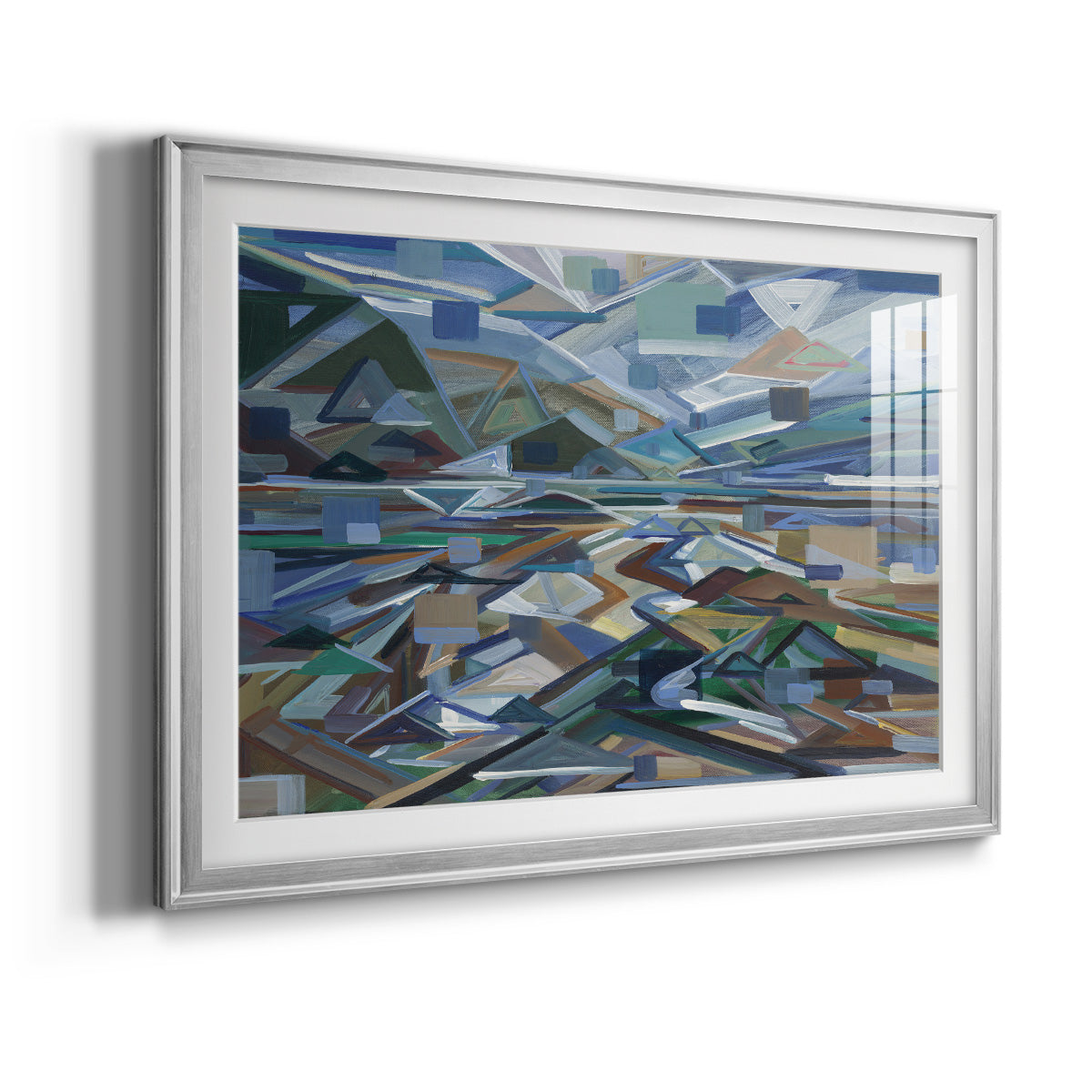 Low Tide - Modern Framed Art Print