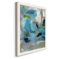 Circle the Beachfront - Barnwood Framed Canvas Print