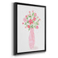 Boho Pinwheel Bouquet I - Modern Framed Canvas Print