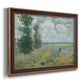 Poppy Field, Argenteuil - Ornate Framed Canvas Print