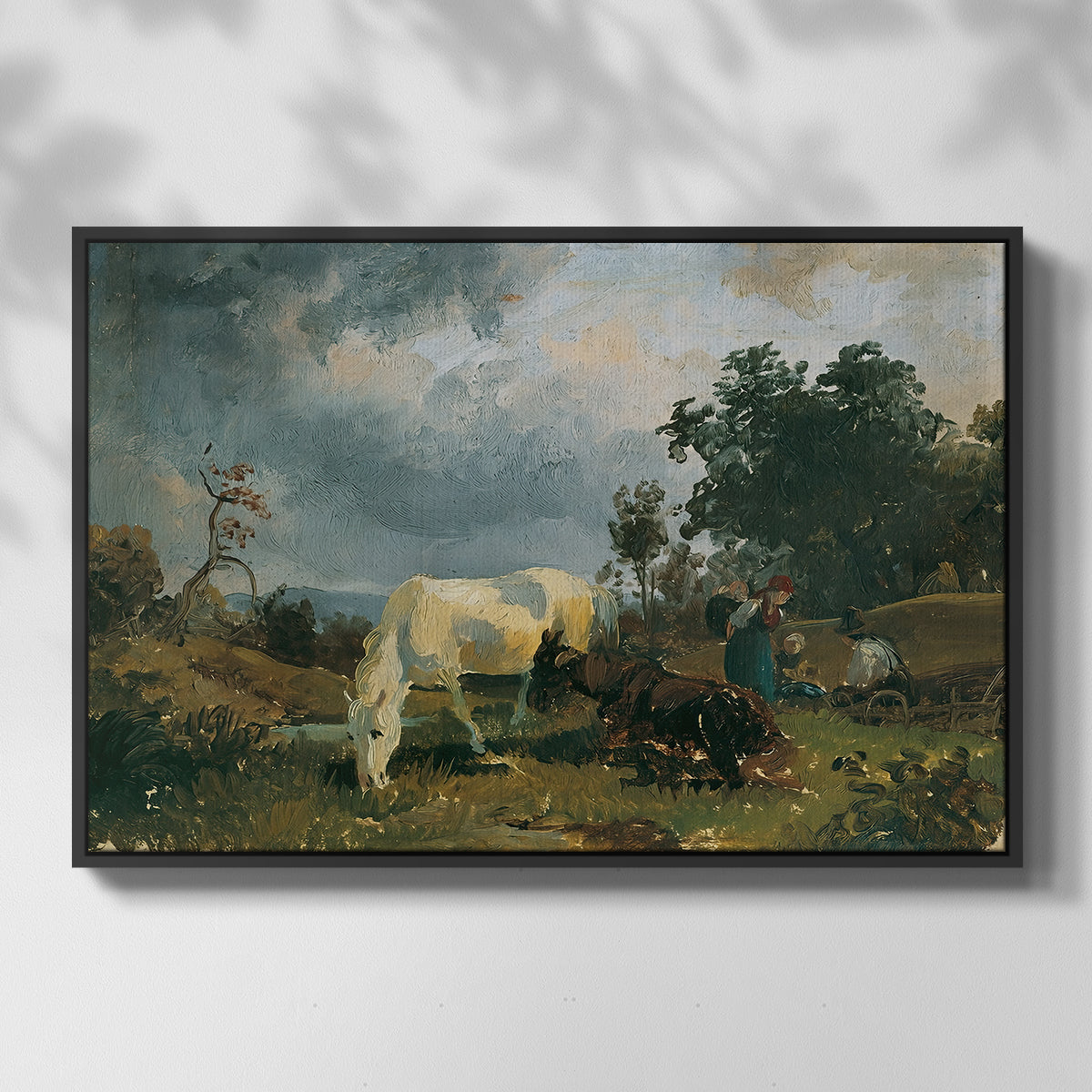 A Mold on the Heath, c. 1830 - Floater Framed Canvas Print