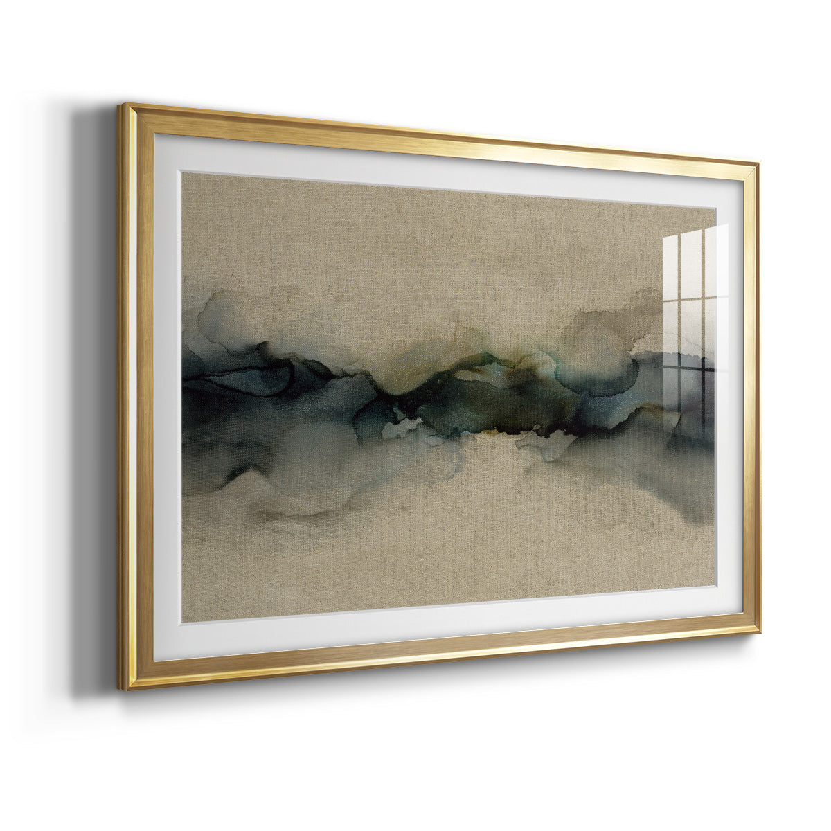 Ocean Streams - Modern Framed Art Print