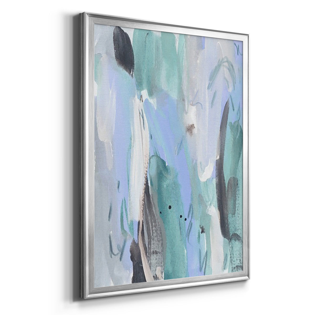 Ocean Crush III - Modern Framed Canvas Print