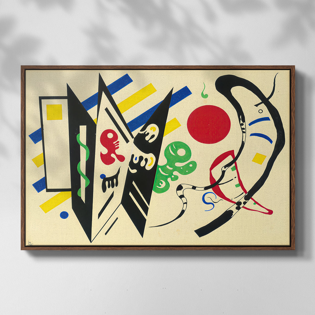 Reciprocity (Réciproque), 1935 - Floater Framed Canvas Print