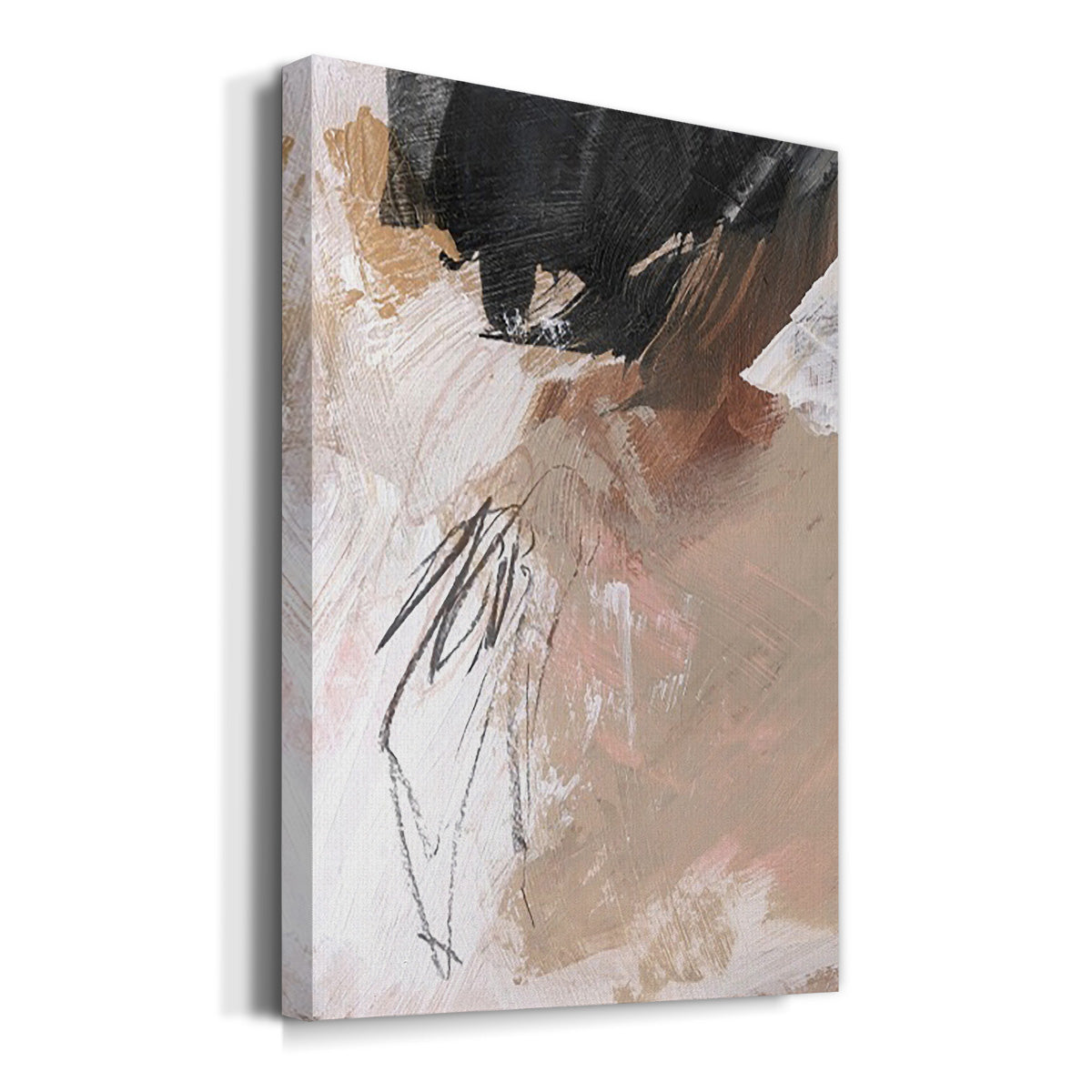 Unbleached Neutrals VI Premium Gallery Wrapped Canvas - Ready to Hang