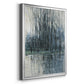 Morning Drizzle II - Modern Framed Canvas Print