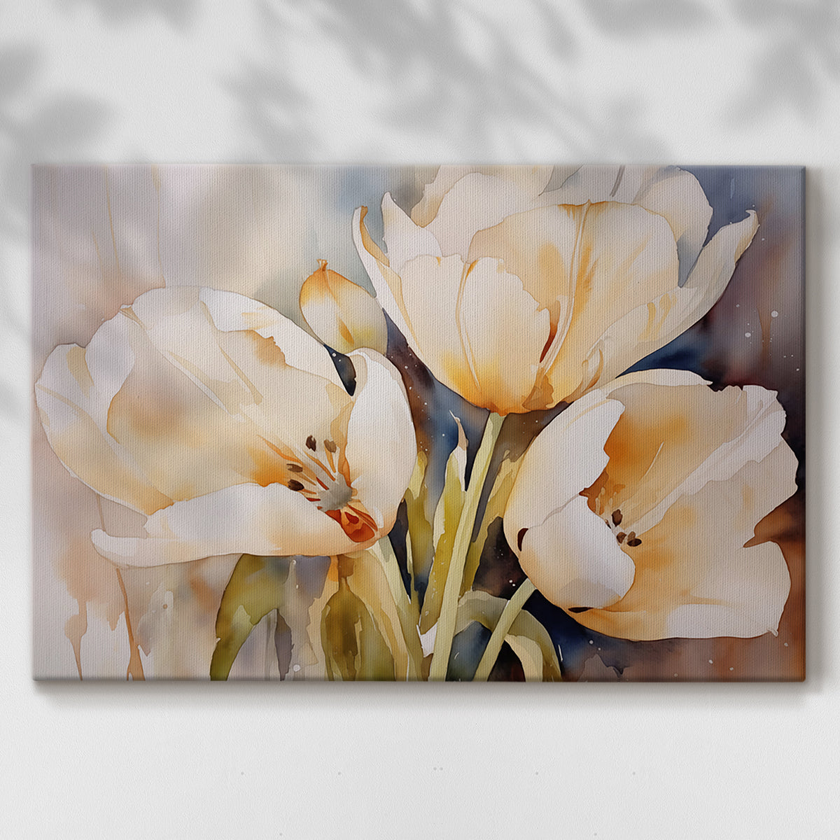 tulips,flowers,watercolor,spring,bloom,petals,leaves,art,illustration,elegance,nature,beauty,soft colors,floral,botanical,garden,seasonal,painting,vibrant,freshness,serenity,creativity,still life,petals opening,color palette,graceful,peaceful,delicate,light tones,blooming flowers,soft hues,vivid colors,tranquil,inspiration