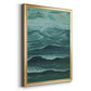 Sandbar Break I - Modern Framed Canvas Print