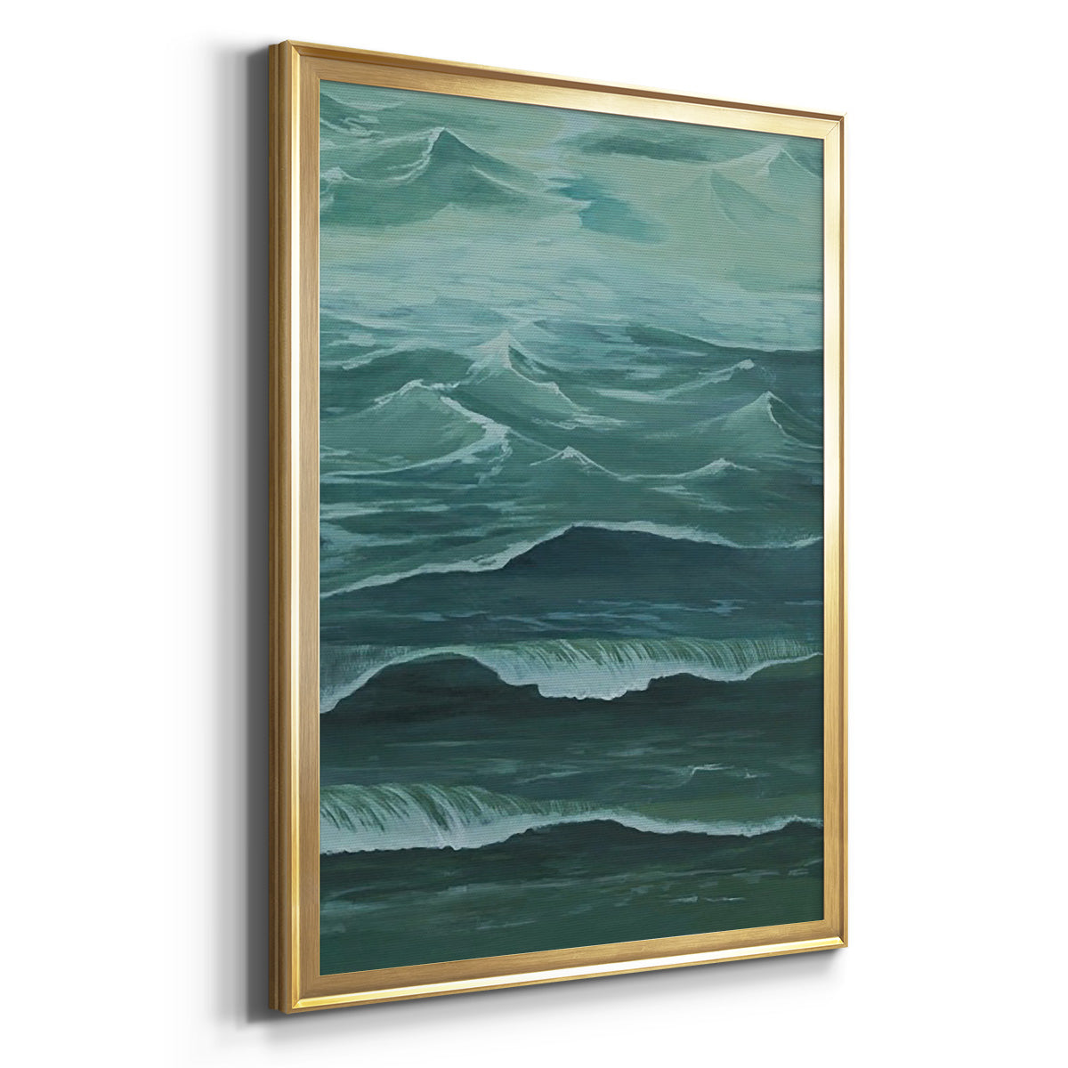 Sandbar Break I - Modern Framed Canvas Print