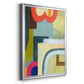 City of Rainbows II - Modern Framed Canvas Print