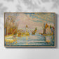 The Lighthouse at Groix, 1925 - Floater Framed Canvas Print