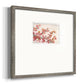 Cherry Blossom Composition II - Double Matboard Framed Print