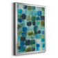 Earthy Plexus II - Modern Framed Canvas Print