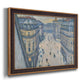 Halévy Street, View from the Seventh Floor - Ornate Framed Canvas Print