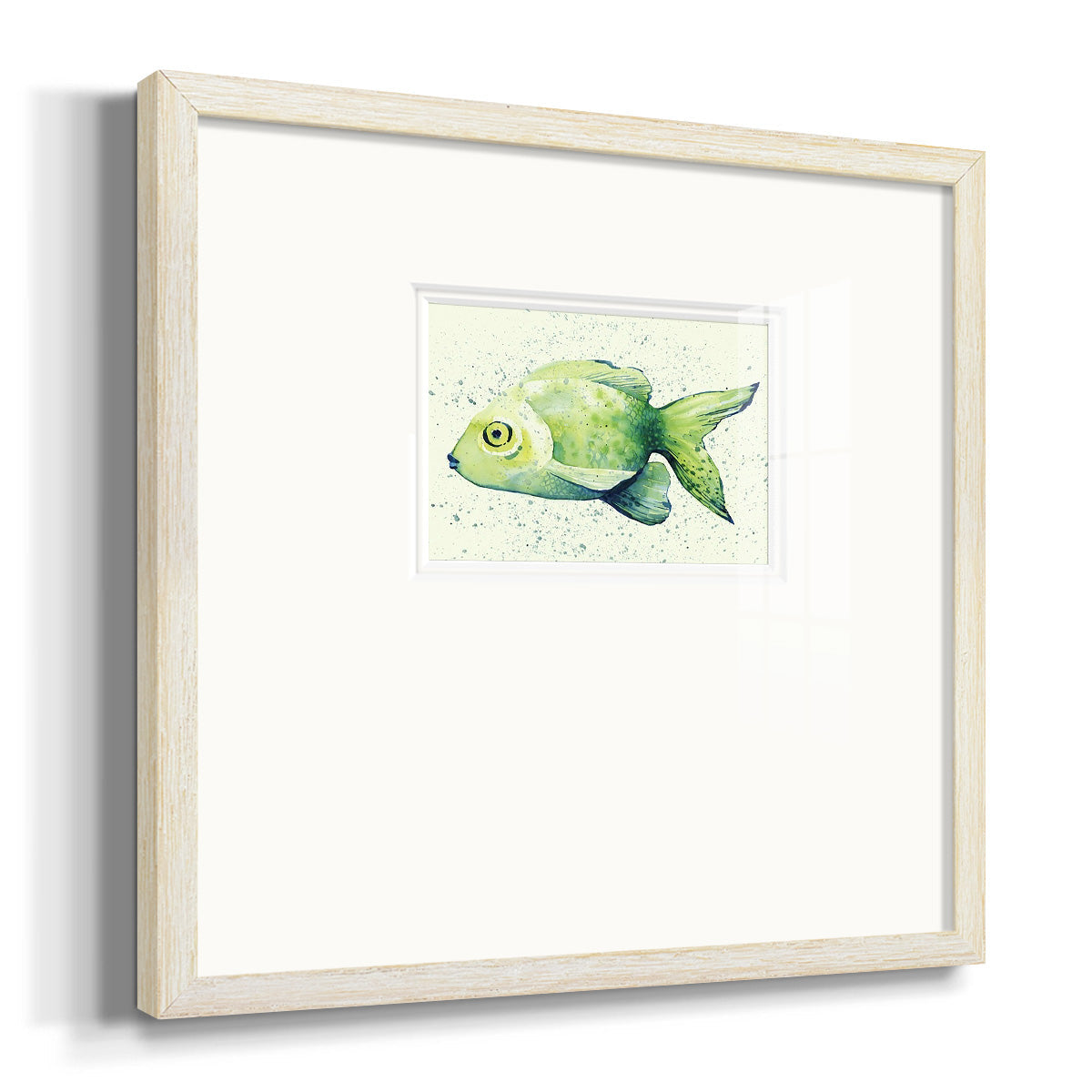 Speckled Freshwater Fish I Premium Framed Print Double Matboard