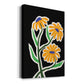 Pop Flowers I - Canvas Art Print