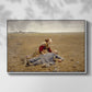 Worn Out (Udslidt), 1889 - Floater Framed Canvas Print