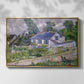 Houses in Auvers, 1890 - Floater Framed Canvas Print