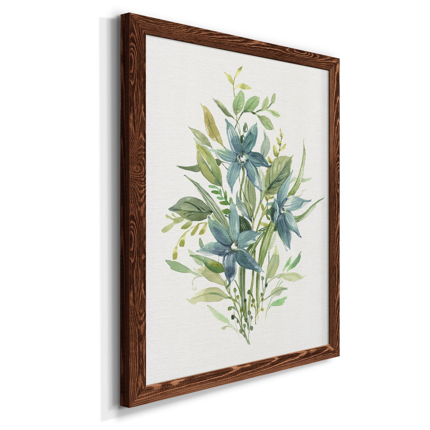 Greenery I - Premium Canvas Framed in Barnwood - Ready to Hang