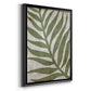 Island Greenery I - Modern Framed Canvas Print